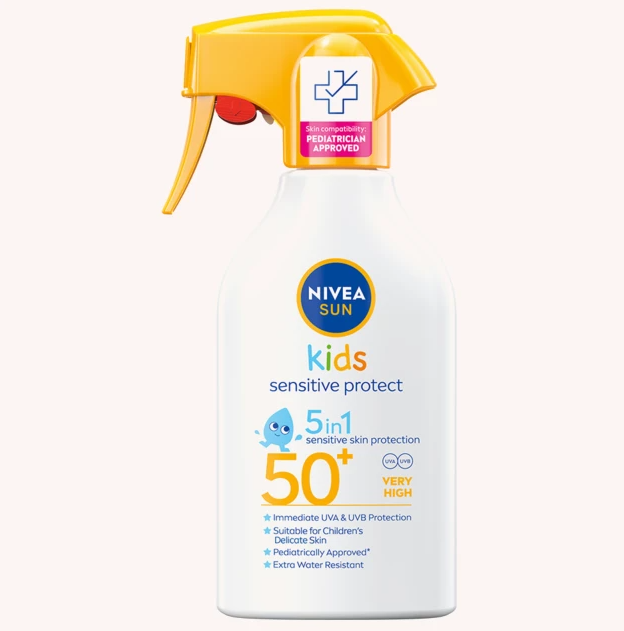 NIVEA Sun Kids Sensitive Protect & Play Lotion SPF50+ 200 ml