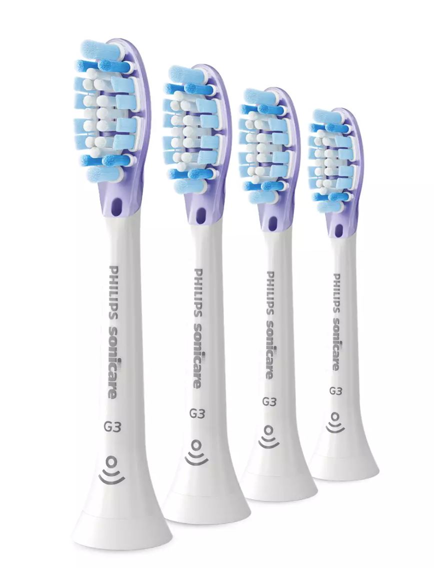 Philips Sonicare G3 Premium Gum Care 4x Soniska tandborsthuvuden - Vit HX9054/17