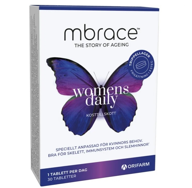 Mbrace Womens Daily 30 tabletter