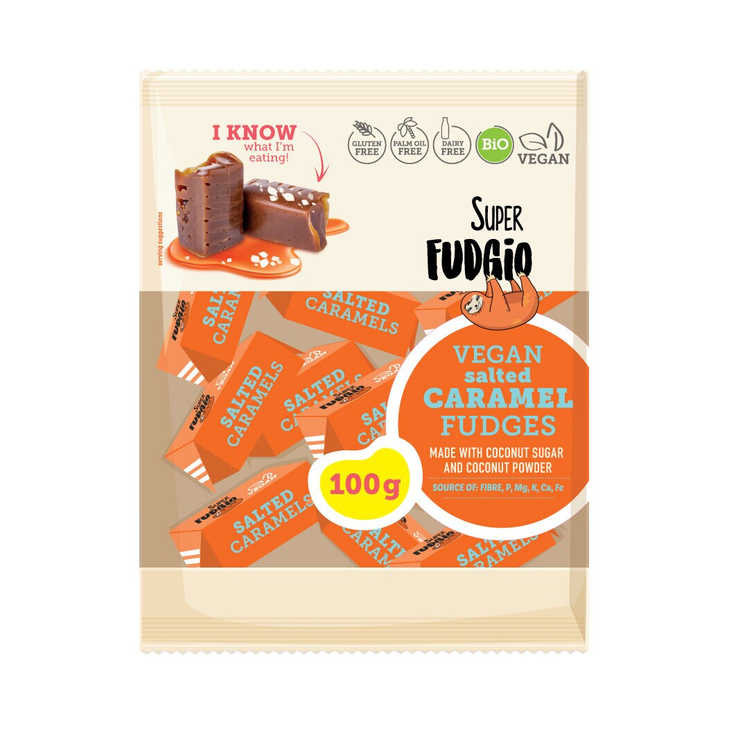 Fudge Salted Caramel 100g
