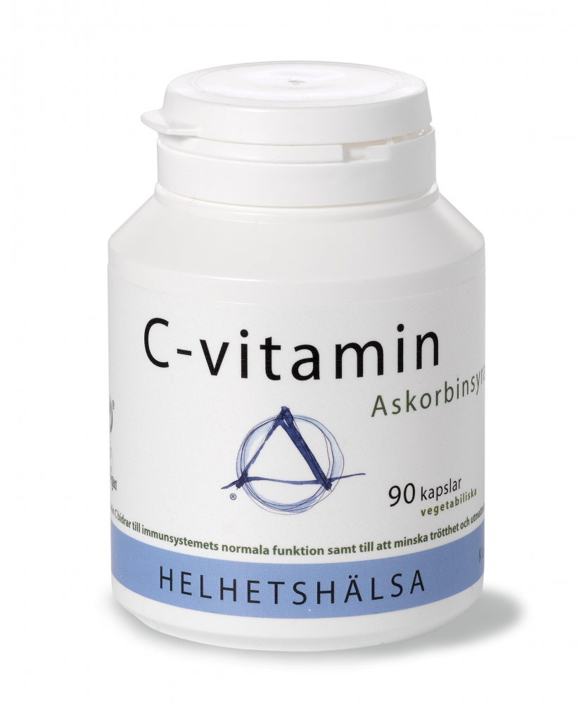 C-vitamin askorbinsyra, 90 kapslar - Helhetshälsa
