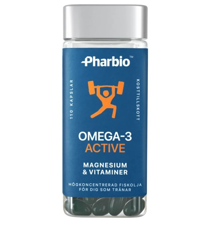 Pharbio Omega3 Active 110 kapslar Graviditetskollen