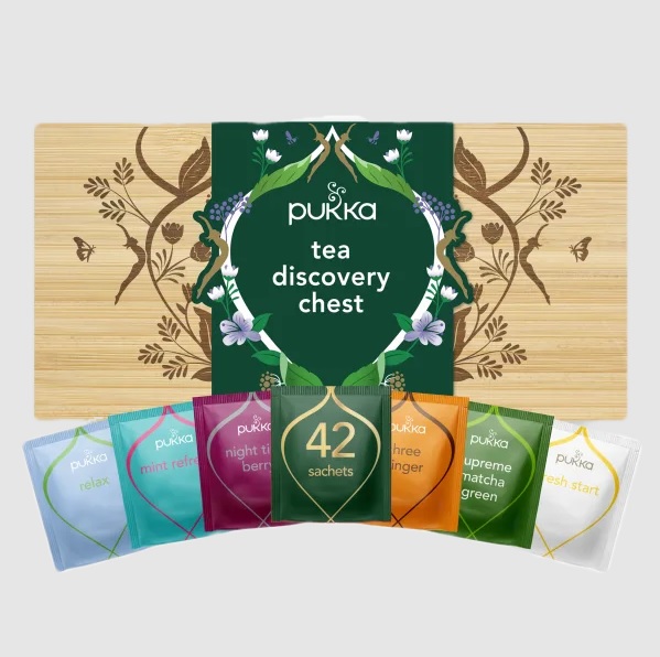 Pukka Tea Discovery Chest 42 tepåsar