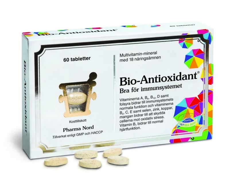 Bio-antioxidant 60 tabletter Pharma Nord