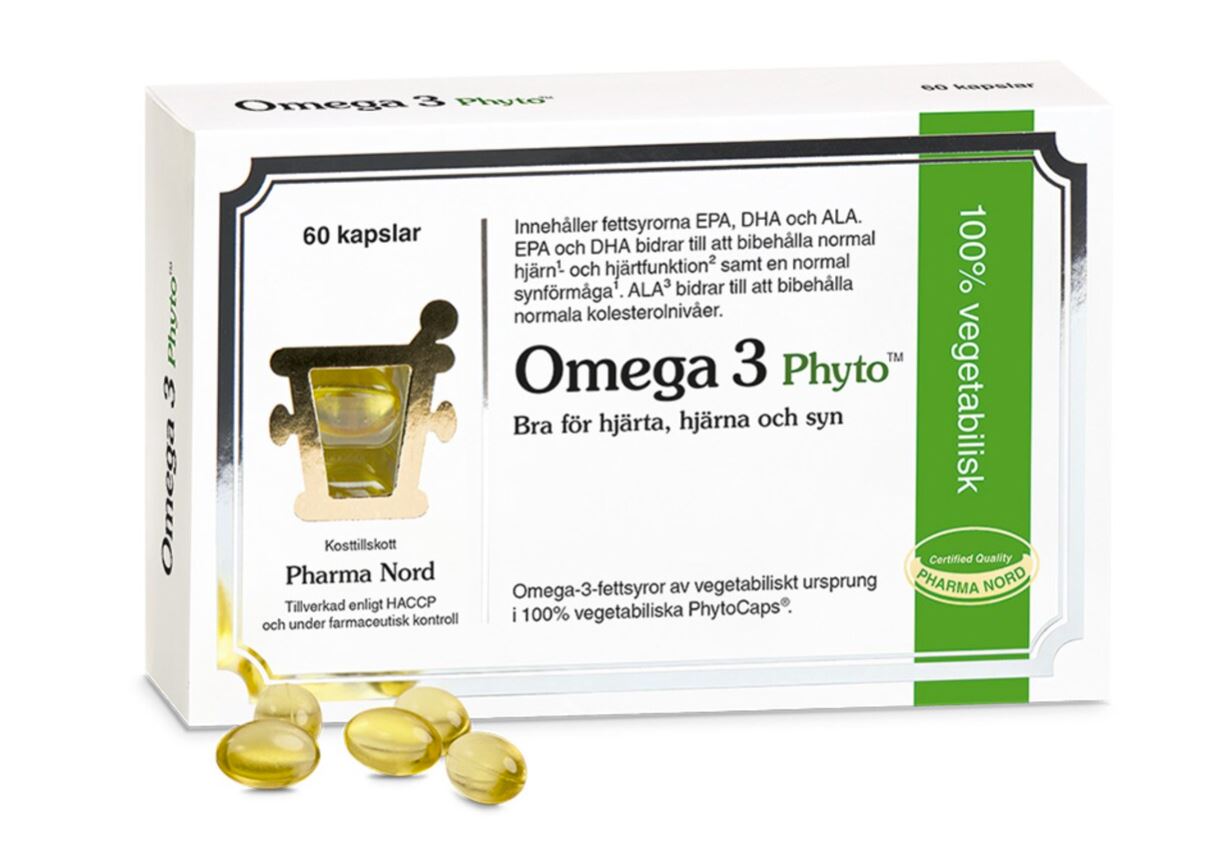Omega 3 Phyto 60 kapslar Pharma Nord