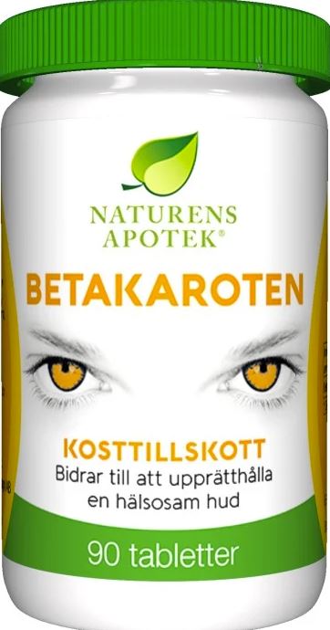 Naturens Apotek Betakaroten 90 tabletter