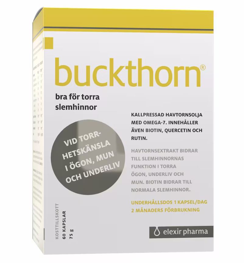 Elexir Buckthorn 1000 mg 60 kapslar
