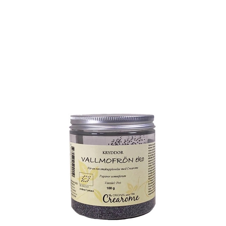 Vallmofrön ekologiska 100g - Crearome