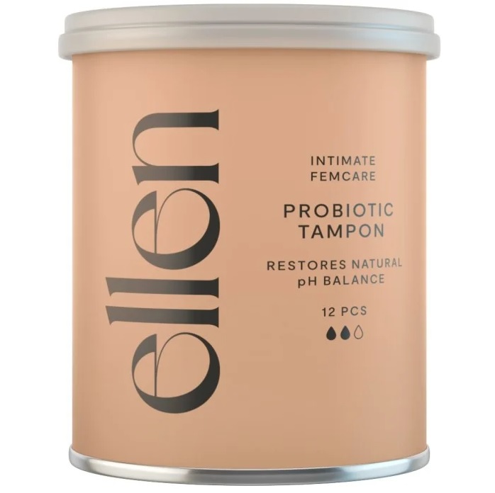Ellen Probiotic Tampon Medium 12 st
