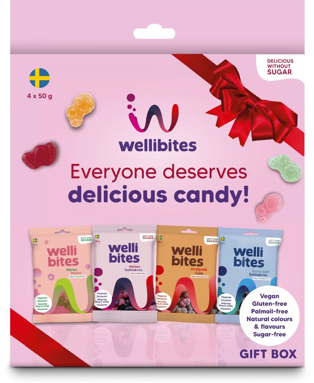 Wellibites Gift Pack 4 x 50 g