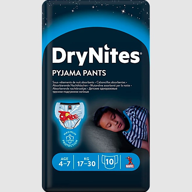 Blöjor Pyjama Pants 17-30 Kg 10-pack