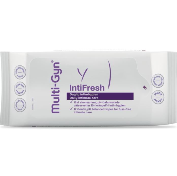 Multi-Gyn IntiFresh Intimate Wipes 12 st