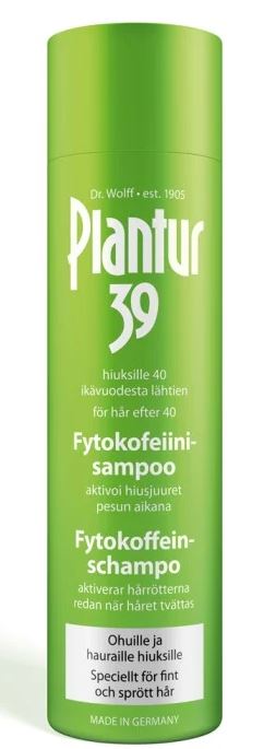 Plantur 39 Fytokoffein-schampo färgat hår 250 ml