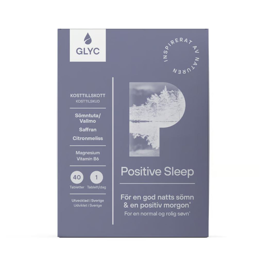 GLYC Positive Sleep 40 tabletter