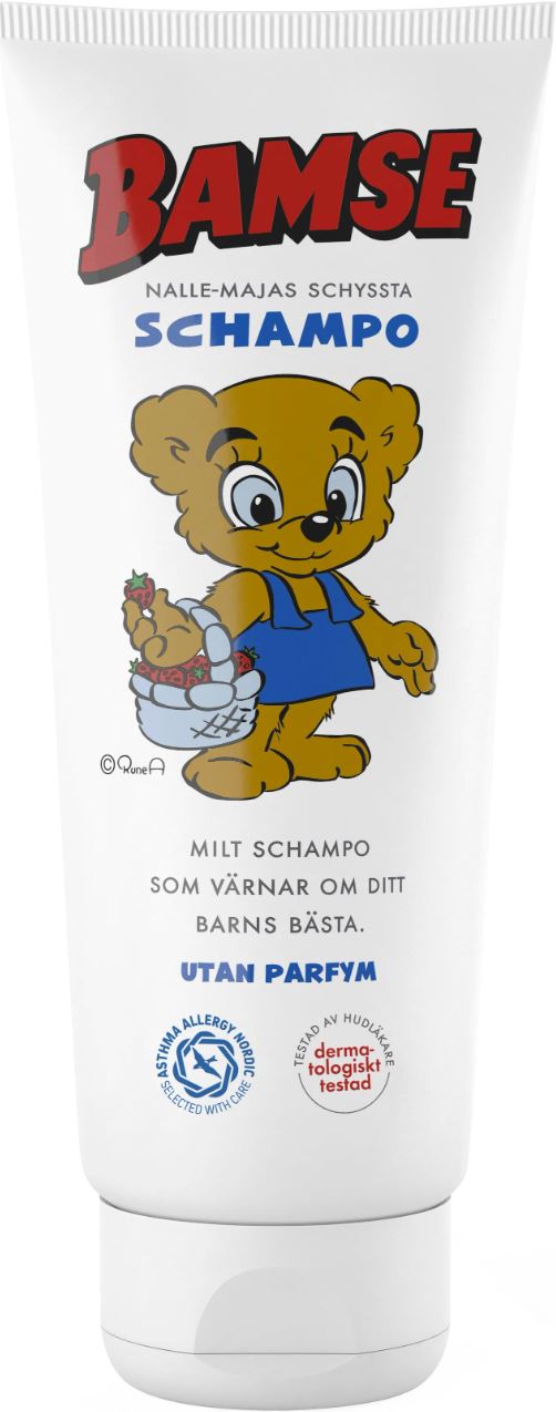 Bamse by CCS Nalle Majas Schyssta Shampoo 200 ml