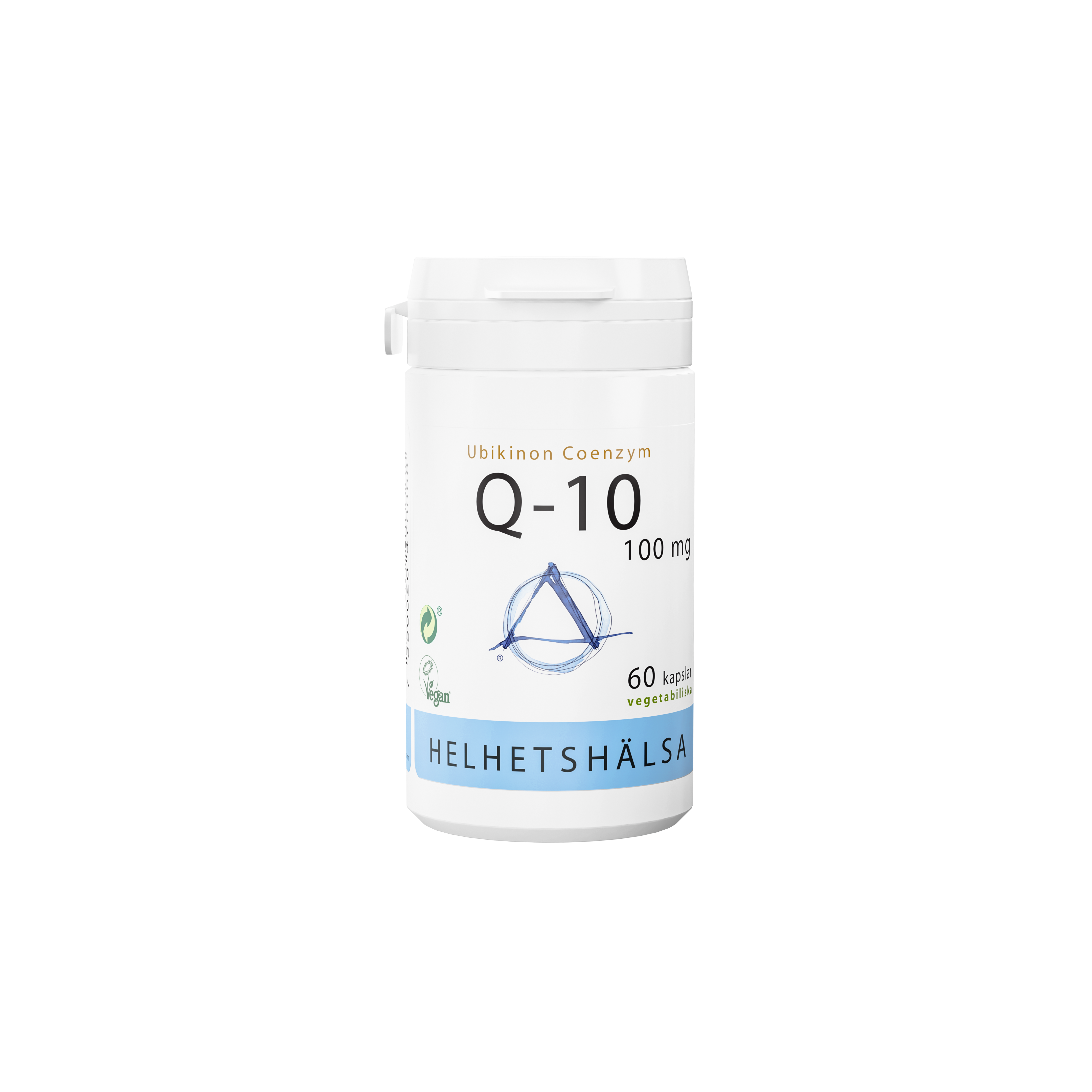 Q-10, 100 mg 60 kapslar - Helhetshälsa