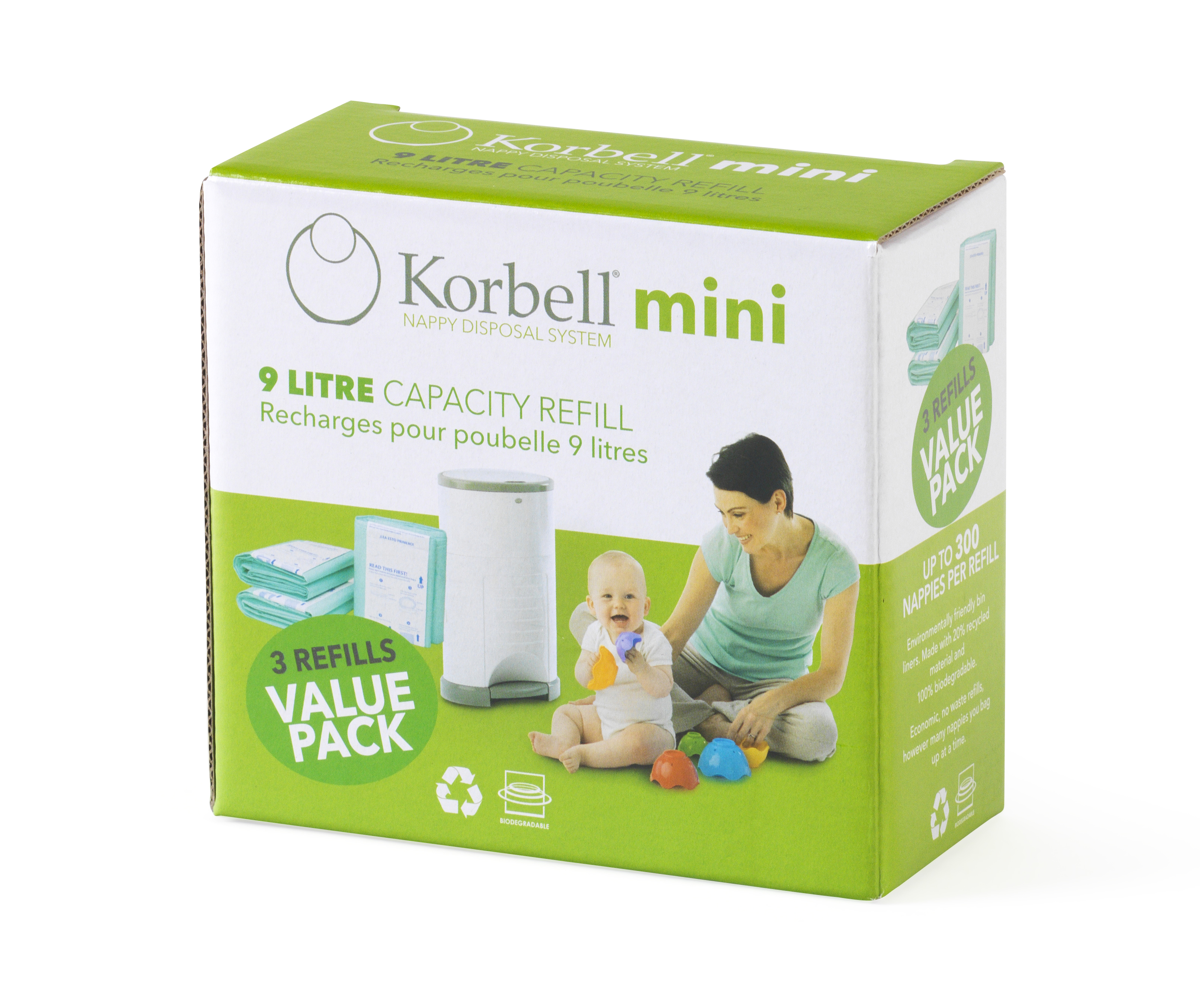 Korbell MINI Refill 3-pack