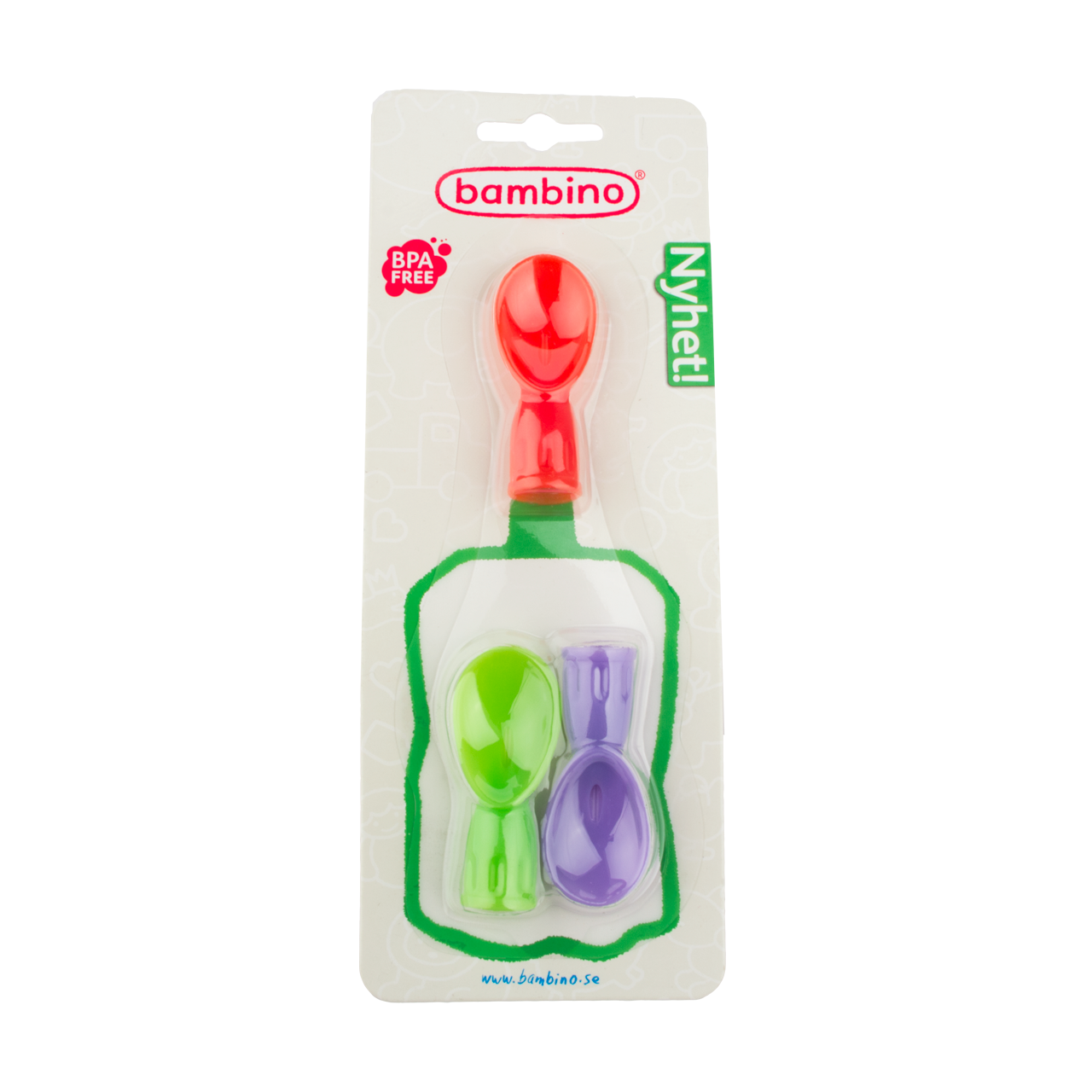 Squeezy Spoons 3-pack - Bambino