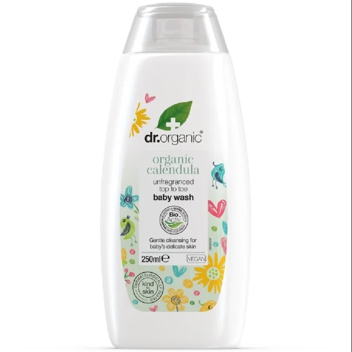 Dr Organic Calendula Baby Wash 250 ml