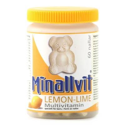 Minallvit Multivitamin Lemon-Lime 60t