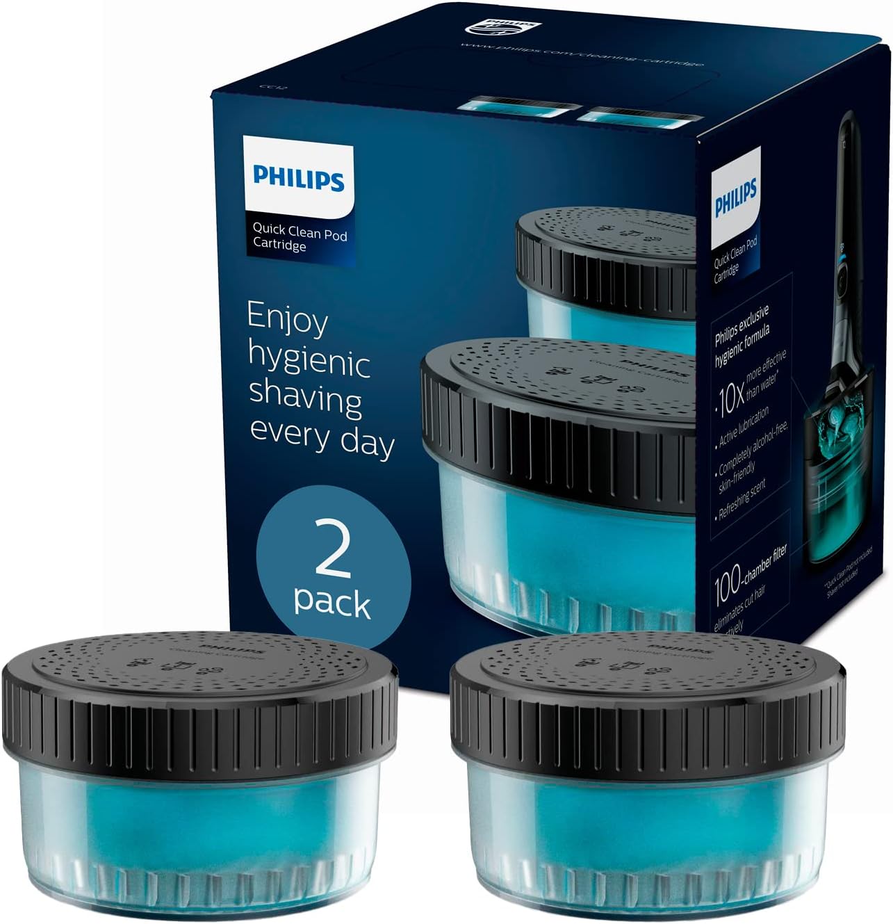 Quick Clean Pod-patron 2-pack Philips