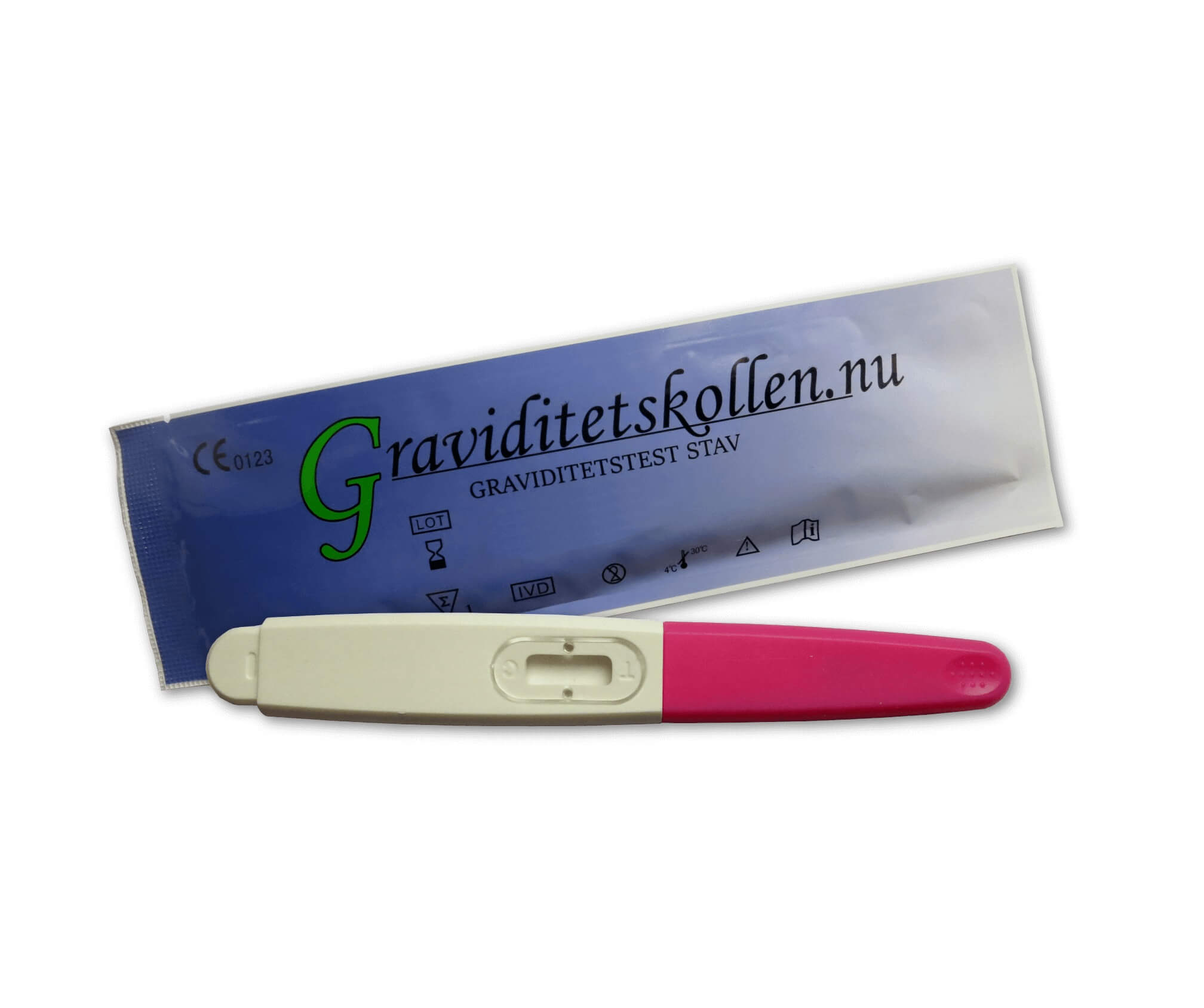 8 st. Tidigt graviditetstest stav