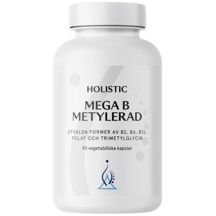Mega B Metylerad, 90 kapslar - Holistic