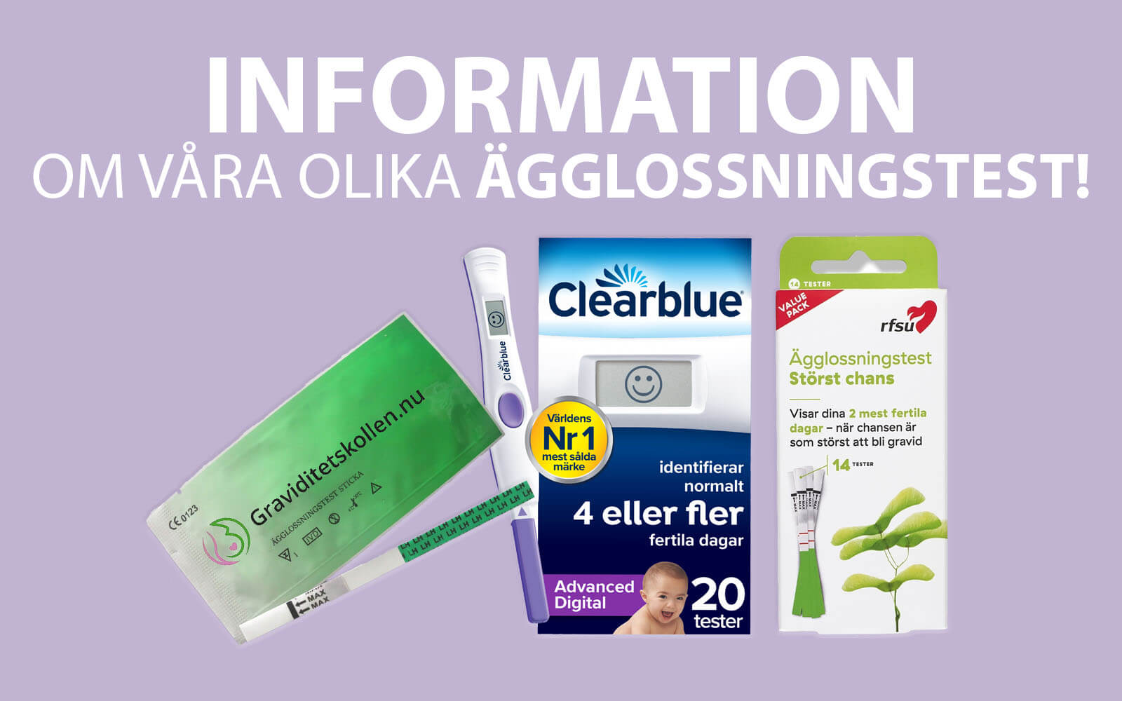 Olika Ägglossningstest