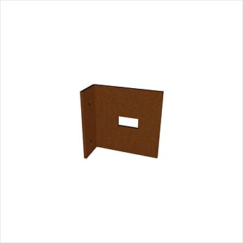 Tillbehör - Vinkelfäste CORTEN