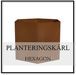 Planteringskärl Hexagon