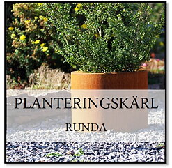 Planteringskärl runda