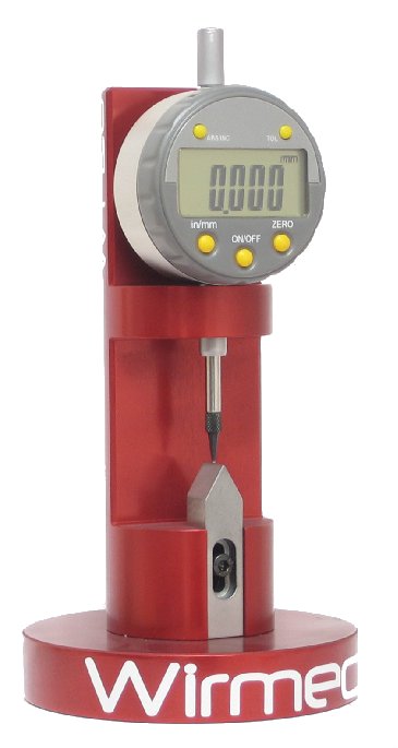 Crimp height micrometer on stand - WT20