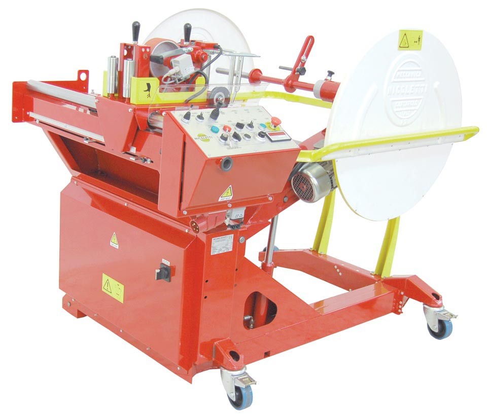 Nicoletti - BOB-MAT winder for drums and coils High Performance