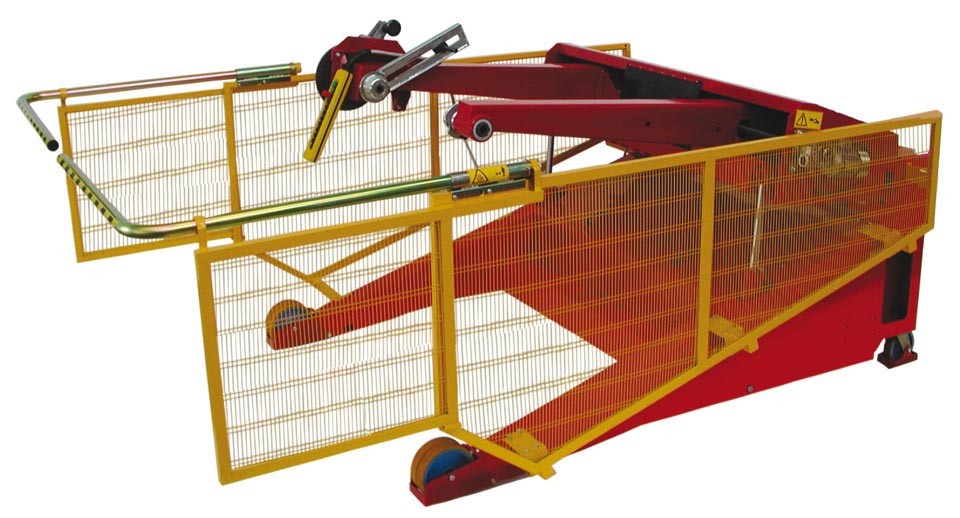 Nicoletti - SHAFTLESS unwinder for high workloads - Capacity 3000 kg - max. reel Ø 1600mm - CD-15/BM