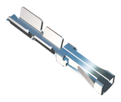 Flatstiftshylsa 0.63x0.63 Lateral With 2 flags