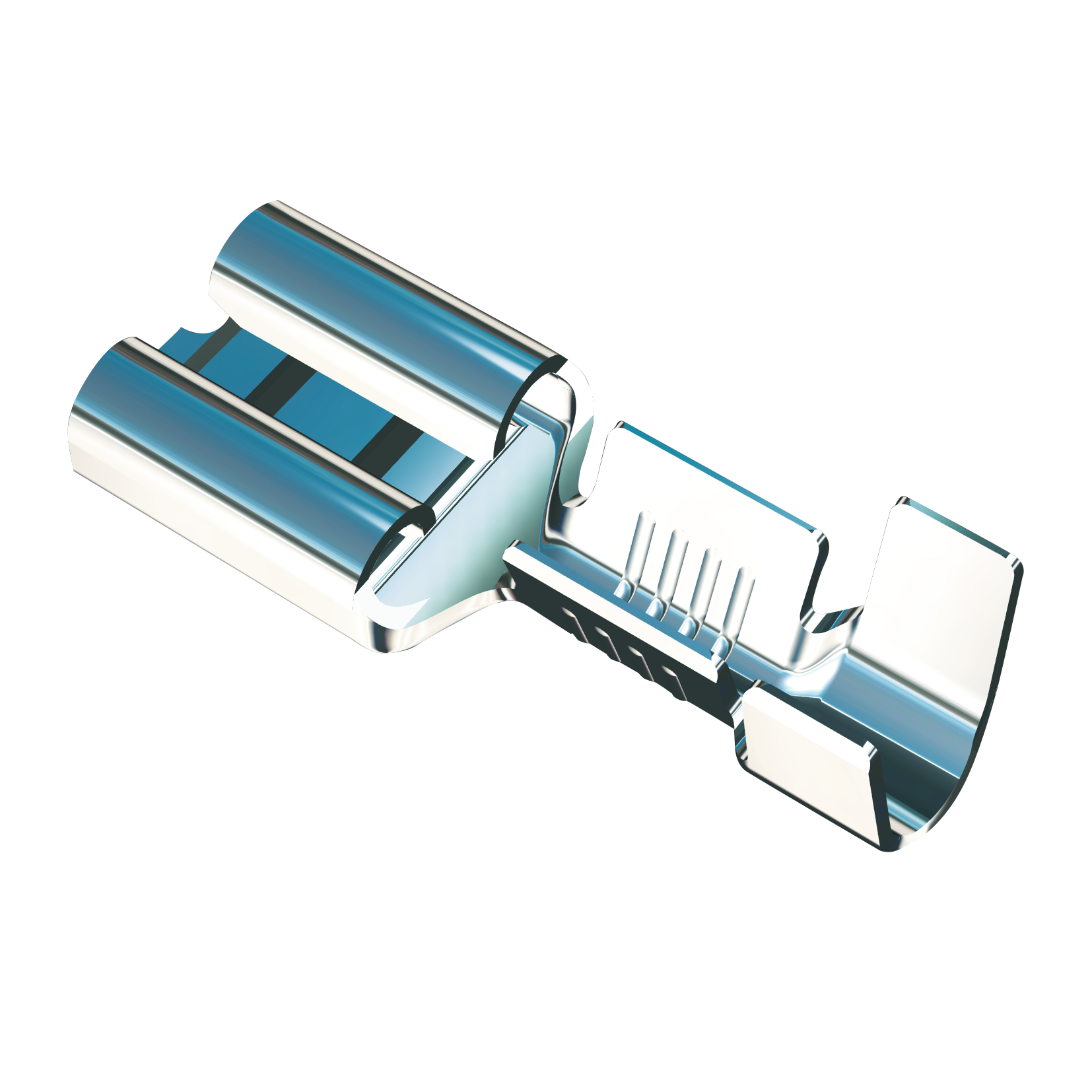 Push on receptacle 6.3x0.8 Linear
