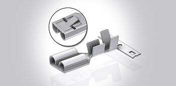 Flatstifthylsa 6,3 x 0,8 Magnet Wire