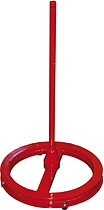 Nicoletti - RAL-15 - Thrust Block uncoiler. - Capacity 1000 kg - max. reel Ø 1000mm
