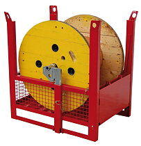 Nicoletti - CONBOB - Reel unwinding container stackable - Capacity 1000 kg - max. reel Ø 1000mm