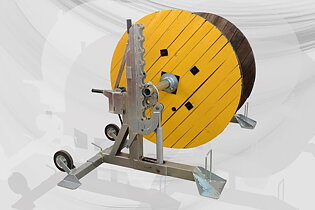 Nicoletti - Drum jacks max. 10T - Capacity 10000 kg - max. reel Ø 2800mm