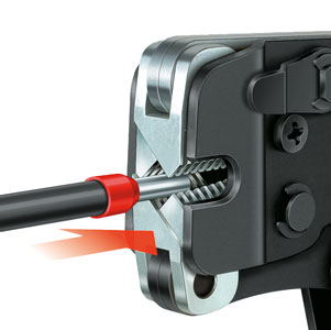 Ferrule crimping tool PEW 8.87 - with front and side feed - 4