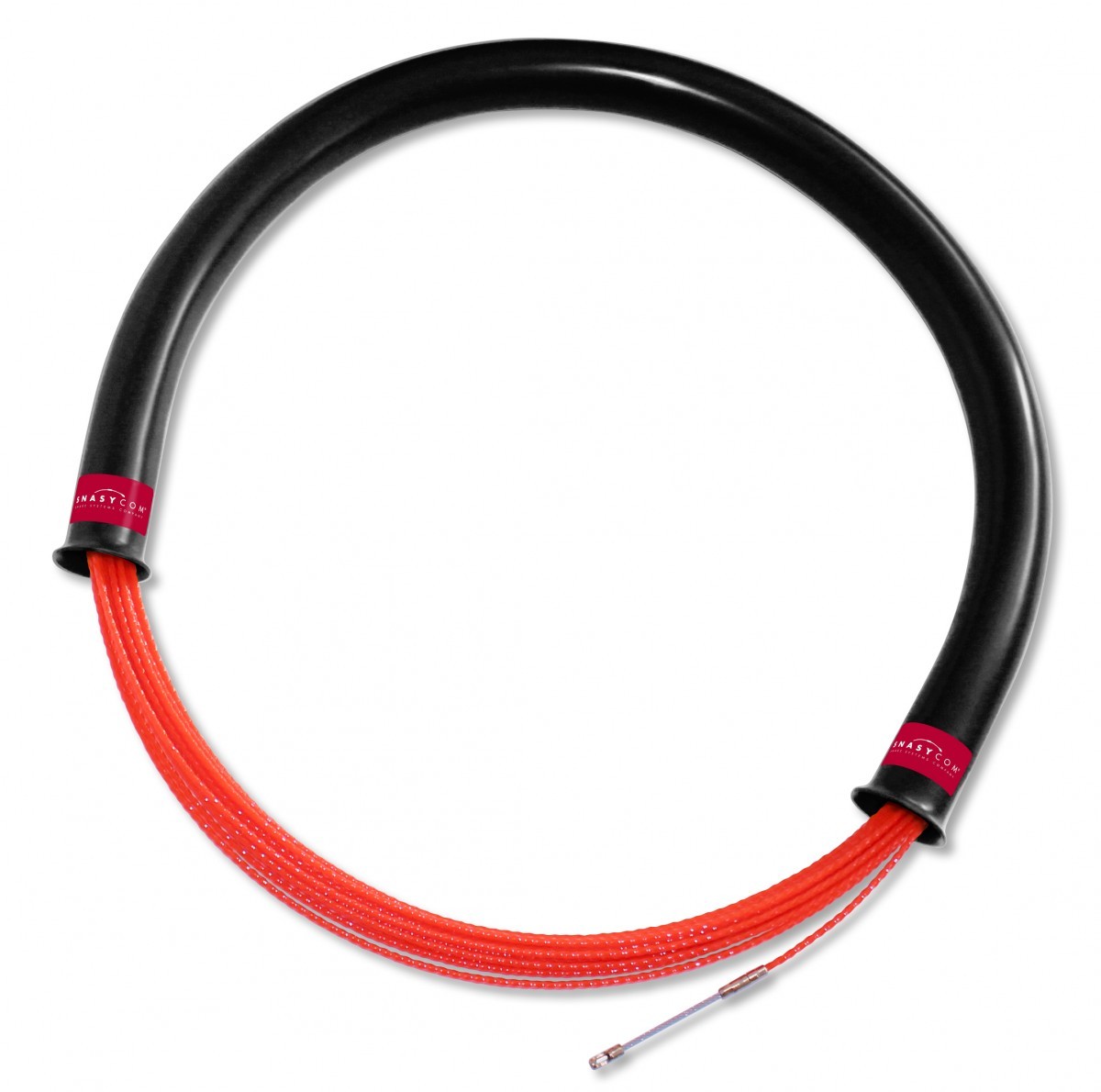 Polyester helicoidal type pulling rod Ø 4.5 mm in storage tube