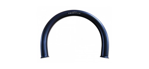 Storage / Carriage tube for cable pulling rods in black PVC, small version
