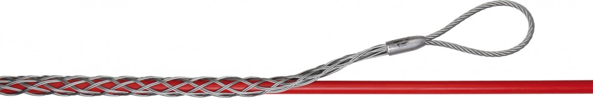 Suspension type pulling grips with single eyelet