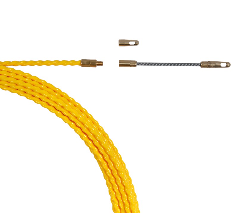 Polyester helicoidal type pulling rod Ø 5.2 mm 10m