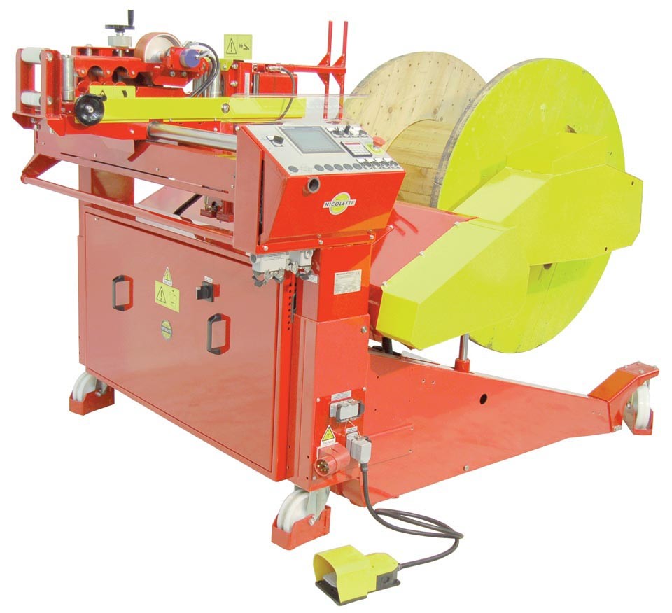 Nicoletti - Shaftless Winder for High workloads - High performance - CD-22