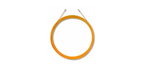 Reservdragfjäder av glasfiber med lokaliseringstråd i kärnan, Ø 4.5 mm - M5