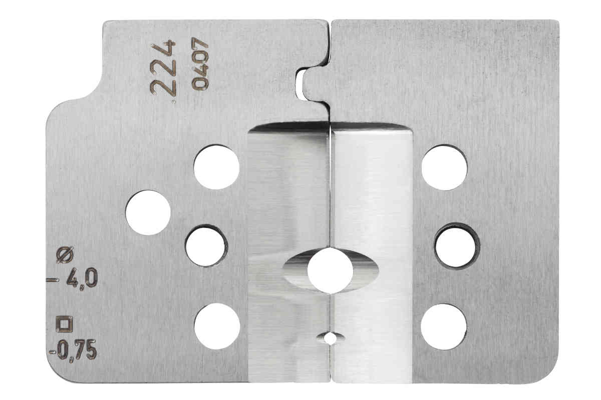 Tool for twisted pair PTFE insulated cable
