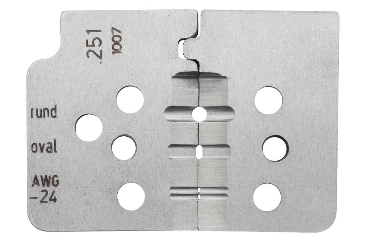 Tool for compensating cable, oval / round