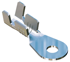 Ring terminal Hole ø5.2 Ø7xL17.7